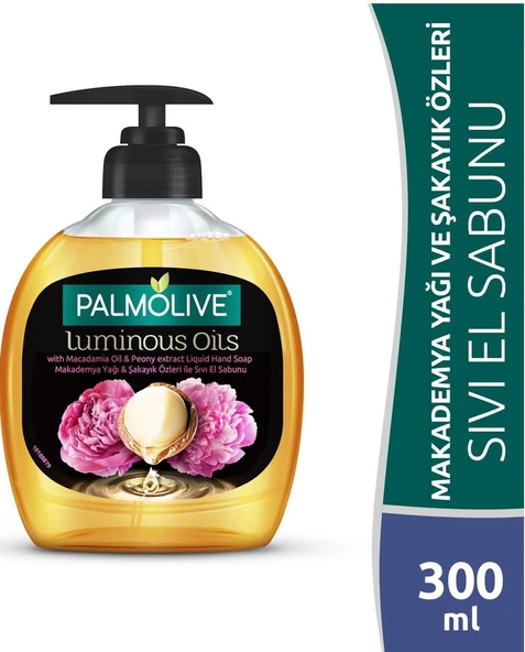 Palmolive Sıvı Sabun Luminous Oils Makademya Yağı Özlü 300 Ml ürün görseli 1