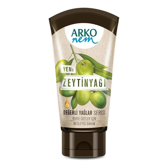 Arko Nem Değerli Yağlar Zeytinyağlı Tüp Krem 60 Ml