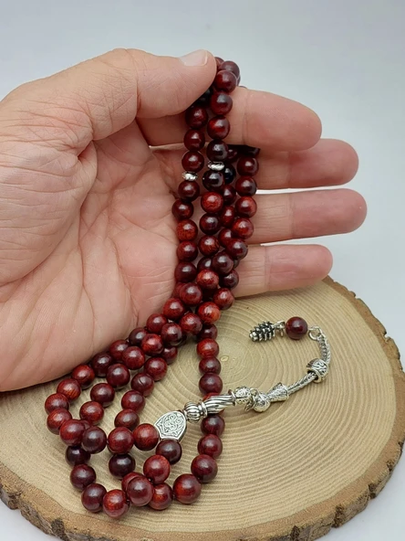 Kızıl Ud Ağacı 99luk Tesbih 8mm (56538) ürün görseli
