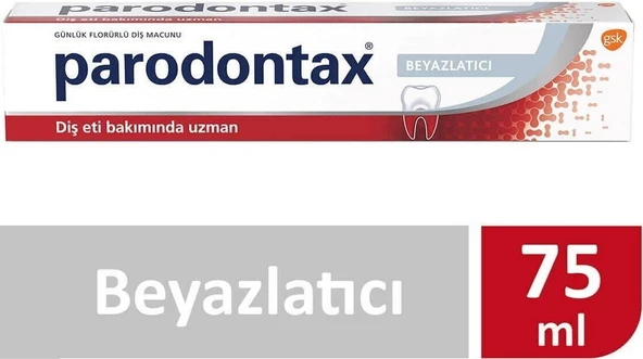 Parodontax Beyazlatıcı Diş Macunu 75 Ml ürün görseli