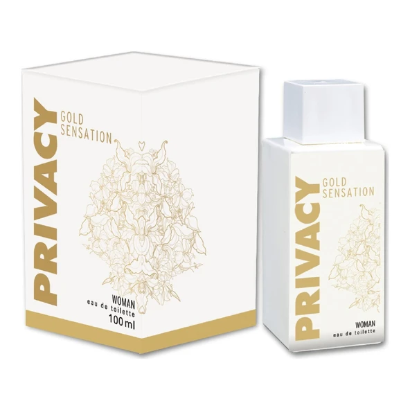 Privacy Gold Sensation Bayan Parfüm 100 ml – Kalıcı ve Çekici Koku