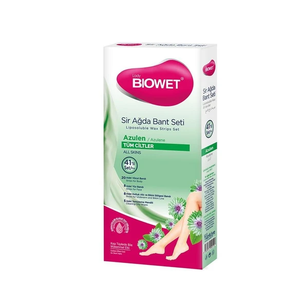 Bıowet Sir Ağda Bant Seti 41 Li Azulen Tüm Ciltler ürün görseli 1