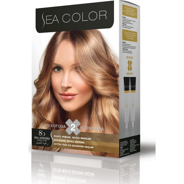 Sea Color Saç Boyası 8/3 Bal Köpüğü