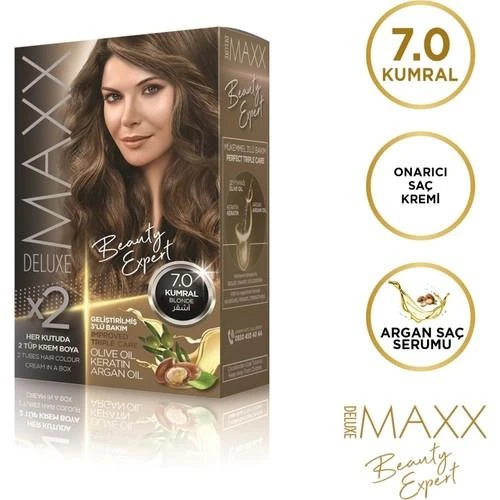 Maxx Deluxe Saç Boyası 7.0 Kumral ürün görseli 1