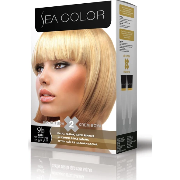 Sea Color Saç Boyası 9/0 Sarı ürün görseli 1