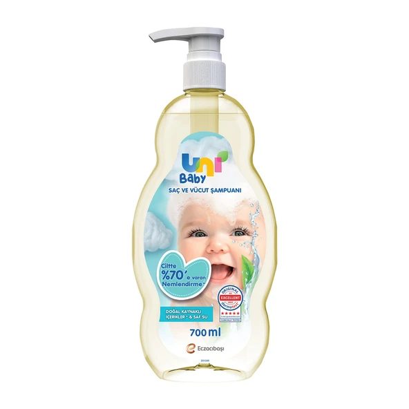 Uni Baby Saç Ve Vücut Şampuanı Klasik 700 Ml Yeni - 1