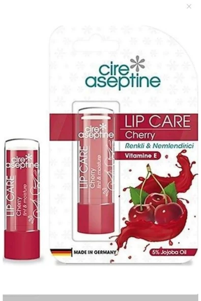 Cire Aseptine Lıp Care Kiraz Dudak Kremi 4,5 Gr