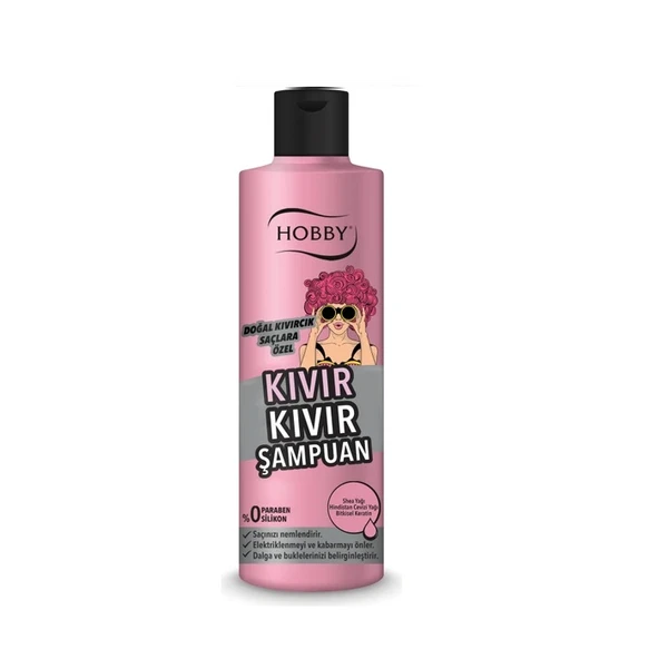 Hobby Şampuan Kıvır Kıvır Doğal Kıvırcık Saçlara Özel 250 Ml - 1