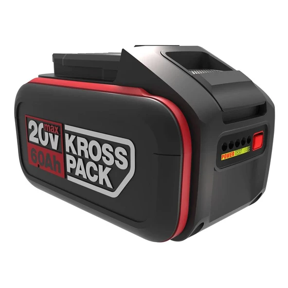 Kress KAB24 20Volt 6.0Ah Li-ion Kross Pack Profesyonel Yedek Akü - 2