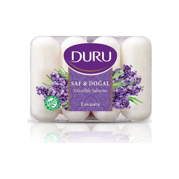 Duru Güzellik Sabunu Saf&doğal Lavanta 4 Lü 4x70=280 Gr ürün görseli 1
