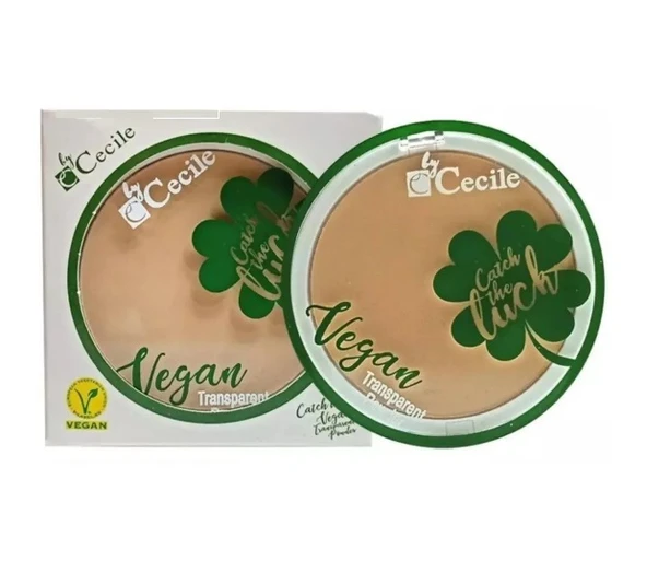Cecile Vegan Transparent Powder Pudra 02