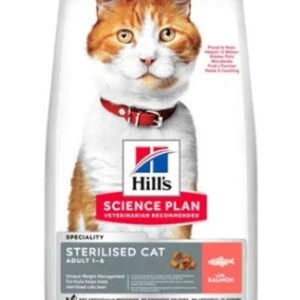 Hills Sterilised Somonlu Kısır Kedi Maması 10 KG - Resim 2