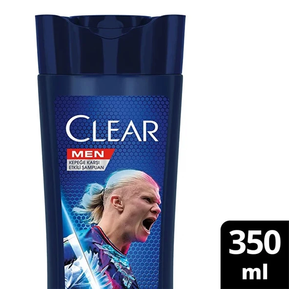 Clear Men Şampuan Ultra Scalp Recharce Erlıng Haaland 350 Ml ürün görseli 1