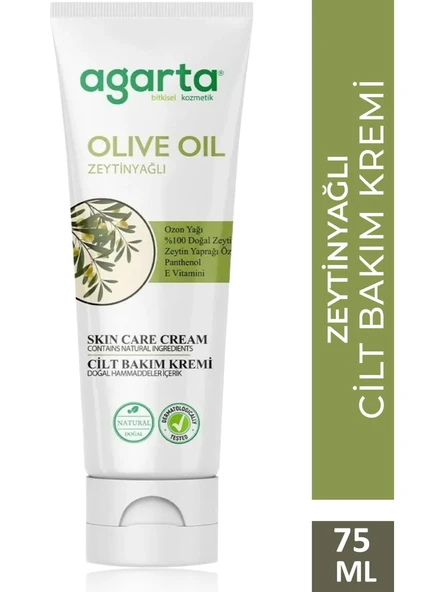 Agarta Cilt Kremi Zeytin Yağlı Kuru Cilt 75 Ml