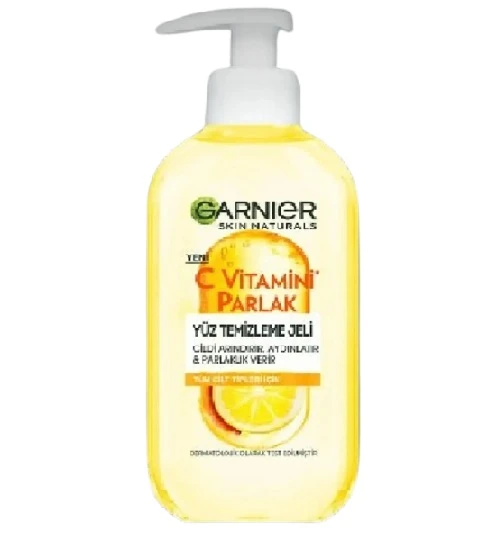 Garnıer C Vitamini Parlak Yüz Temizleme Jeli 200 Ml