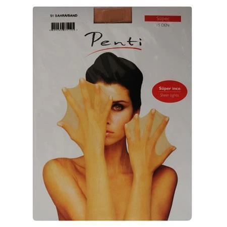 Penti Külotlu Süper 15 Den 51 Sahra Açık Ten No 3 L