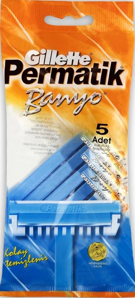 Gillette Permatik Banyo Kullan At Traş Bıçağı 5 Li - 1