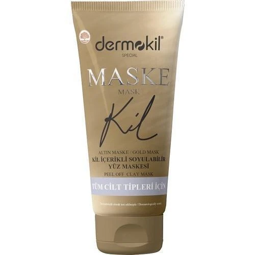 Dermokil Maske Soyulabilir Altın Kil İçerikli 75 Ml