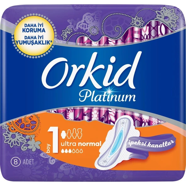 Orkid Platinum Tekli Paket Normal 8 Li ürün görseli