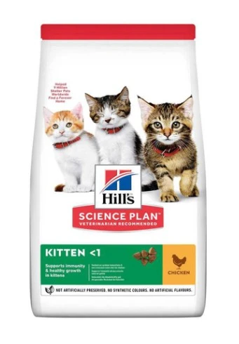 Hills Kitten Tavuklu Yavru Kedi Maması 7 KG - Sağlıklı Gelişim İçin Yüksek Proteinli Beslenme