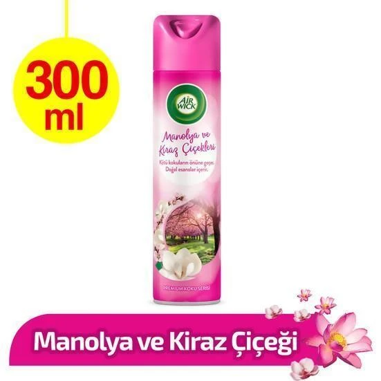 Air Wıck Klasik Manolya Ve Kiraz Çiçeği Oda Spreyi 300 Ml ürün görseli
