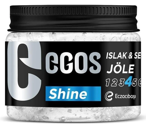 Egos Saç Jölesi Shine Islak Sert Kavanoz 400 Ml ürün görseli 1