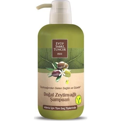 Eyüp Sabri Tuncer Şampuan Doğal Zeytinyağlı Tüm Saçlar İçin 600 Ml - 1