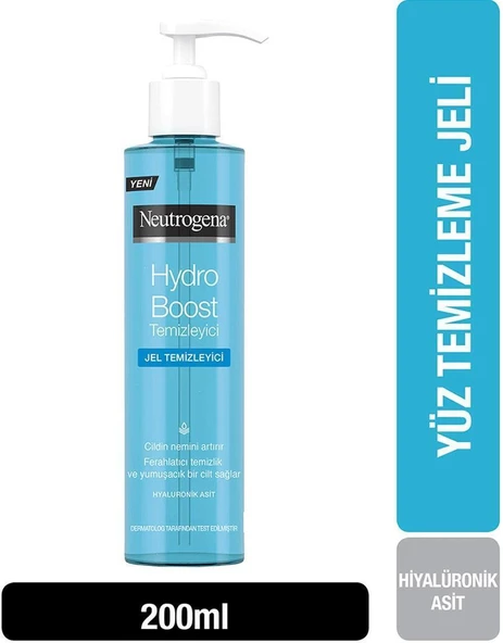 Neutrogena Hydro Boost Water Gel Jel Temizleyici 200 Ml