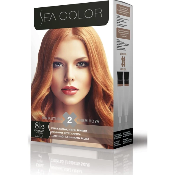Sea Color Saç Boyası 8/73 Karamel ürün görseli 1