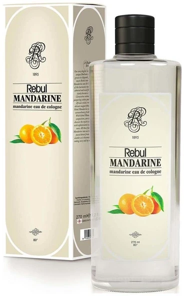 Rebul Mandarıne Kolonya Cam 250 Ml - 1