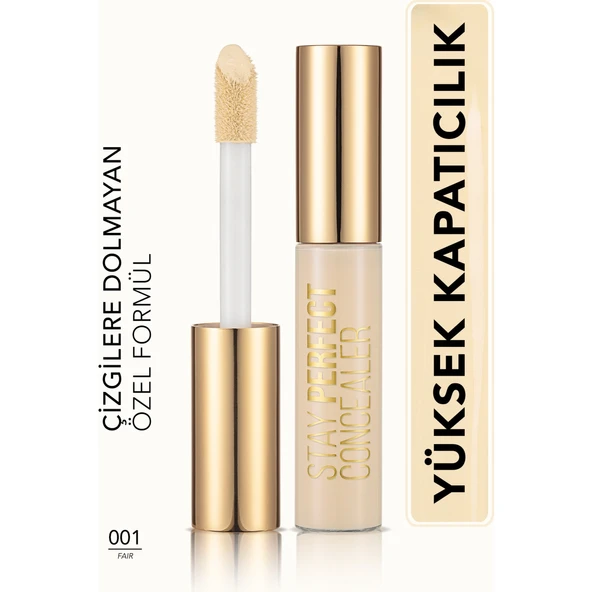 Flormar Stay Perfect Likit Concealer 01 Fair DELİST ürün görseli