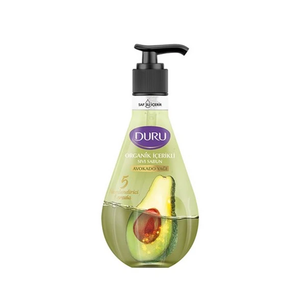 Duru Organik Sıvı Sabun Avokado Yağı 500 Ml ürün görseli 1