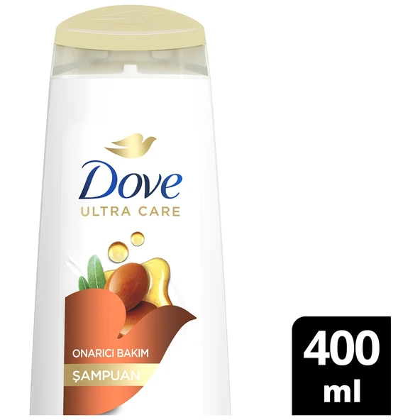 Dove Şampuan Onarıcı Bakım Argan Yağlı 400 Ml ürün görseli 1