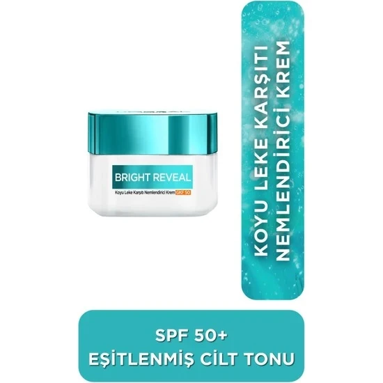 Loreal Brıght Reveal Koyu Leke Karşıtı Nemlendirici Krem Gkf50 50 Ml