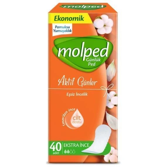 Molped Günlük Ped Aktif Günler 40 Lı - 1