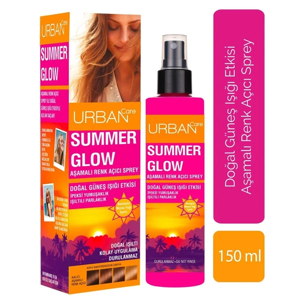 Urban Care Summer Glow Aşamalı Renk Açıcı Sprey 150 Ml - 1
