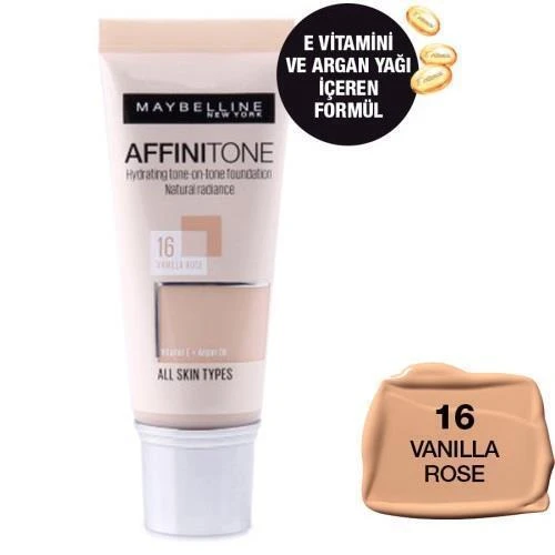 Maybellıne Affınıtone Fondöten 16 Vanılla Rose