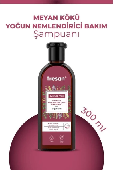 Tresan Şampuan Meyan Kökü Kuru Saçlar 300 Ml ürün görseli 1