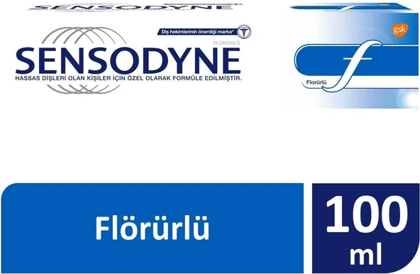 Sensodyne F Florürlü Macun 100 Ml ürün görseli