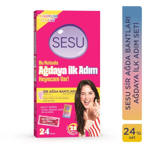 Sesu Sir Ağda Bantları 24 Lü İlkadım Set Tüm Cilt Yeni ürün görseli
