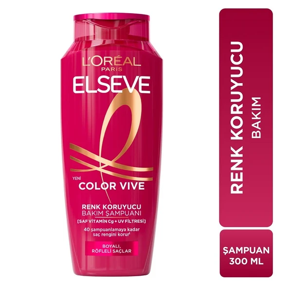 Loreal Elseve Şampuan Color Vıve Renk Koruyucu 300 Ml ürün görseli 1