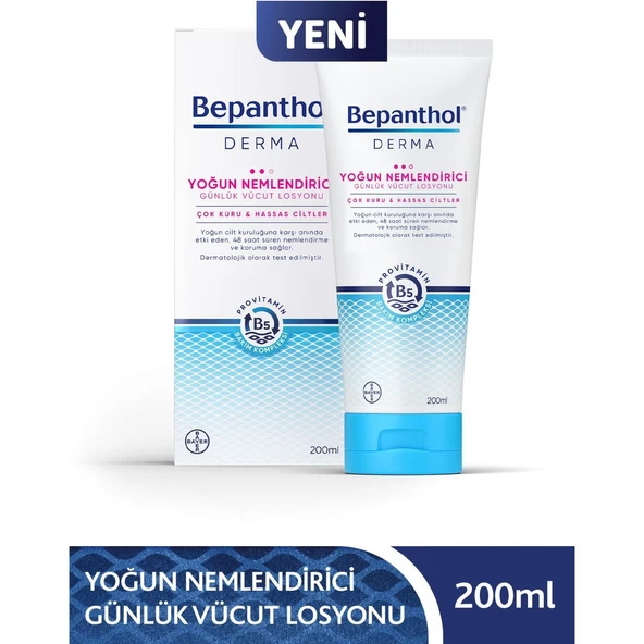 Bepanthol Vücut Losyonu Yoğun Nemlendirici 200 Ml ürün görseli