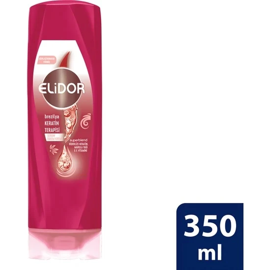 Elidor Saç Kremi Brezilya Keratin Terapisi 350 Ml ürün görseli 1