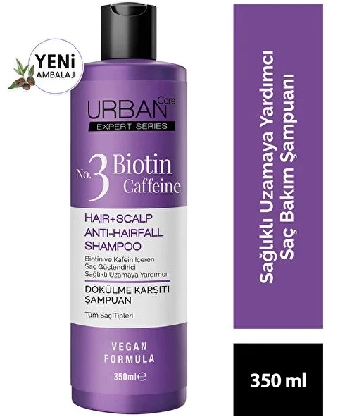 Urban Care Şampuan Dökülme Karşıtı Biotin Caffeine 350 Ml - 1