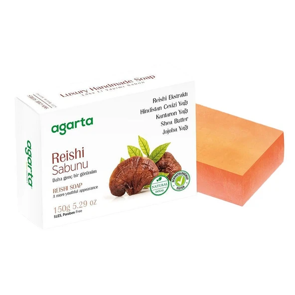 Agarta Doğal Reishi Sabunu El Yapımı 150 Gr - 1