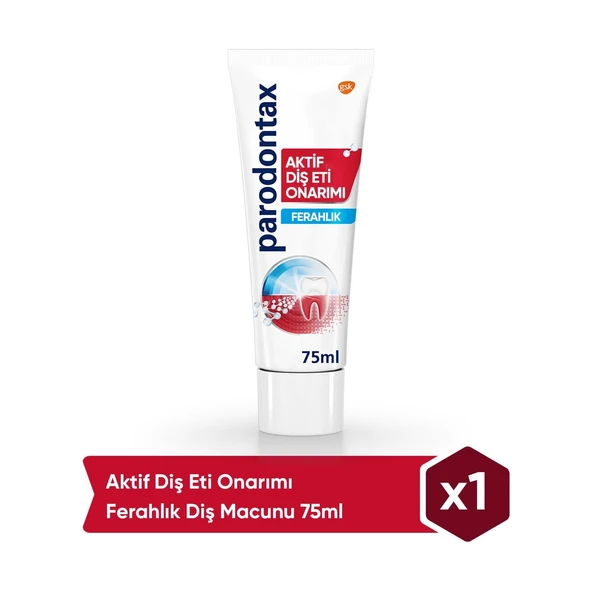 Parodontax Aktif Diş Eti Onarım Ferahlık Diş Macunu 75 Ml ürün görseli 1