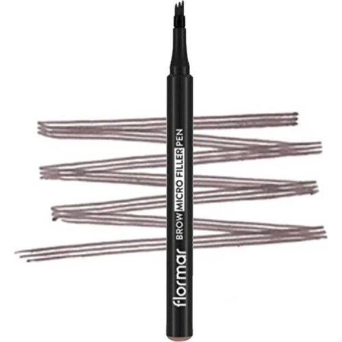 Flormar Brow Mıcro Fıller Kaş Kalemi Pen 001 Lıght Brown