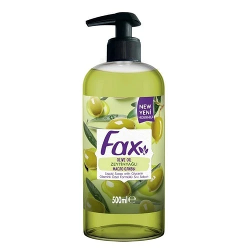 Fax Sıvı Sabun Zeytinyağlı 500 Ml - 1