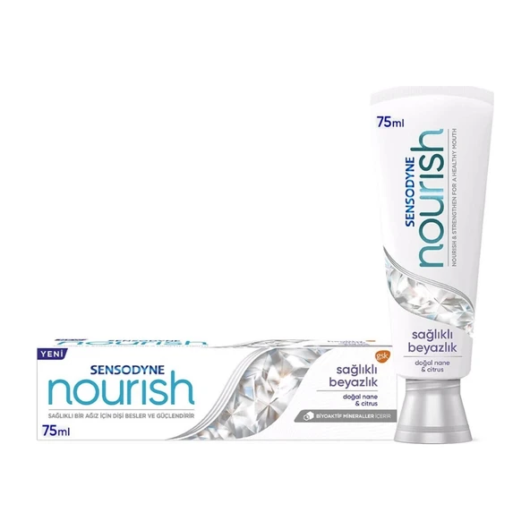 Sensodyne Nourısh Sağlıklı Beyazlık Diş Macunu 75 Ml ürün görseli 1