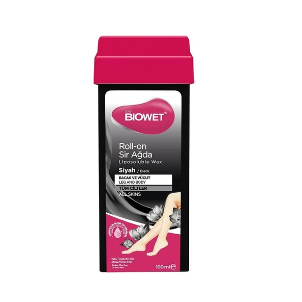 Bıowet Roll-On Sir Ağda Siyah Tüm Ciltler 100 Ml ürün görseli
